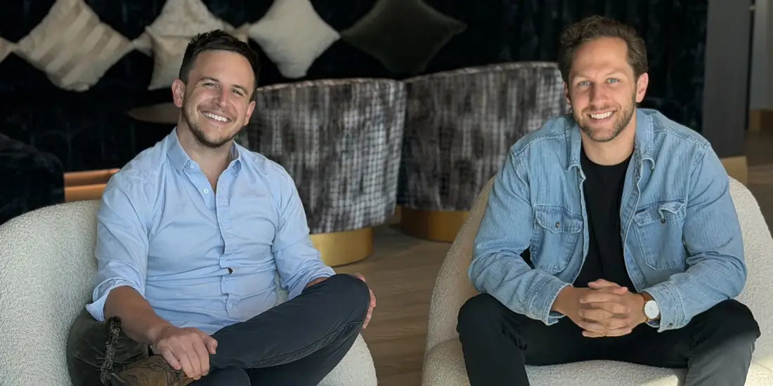 Kyle Peters and Luke McDonough, the founders of Harvest